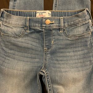 Abercrombie and fitch mid rise jeggings